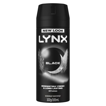 LYNX Black Deodorant Bodyspray