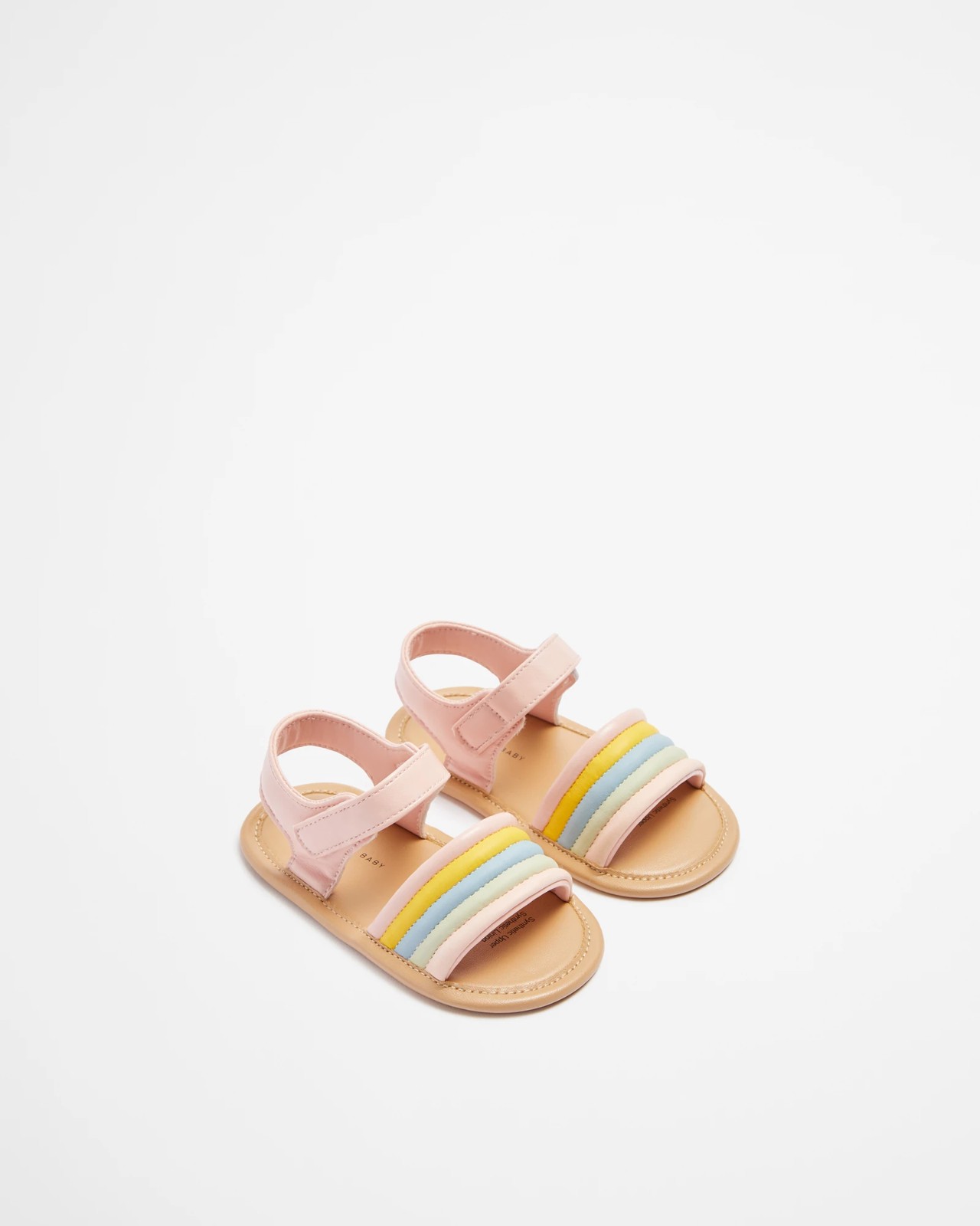 Rainbow sandals for on sale babies