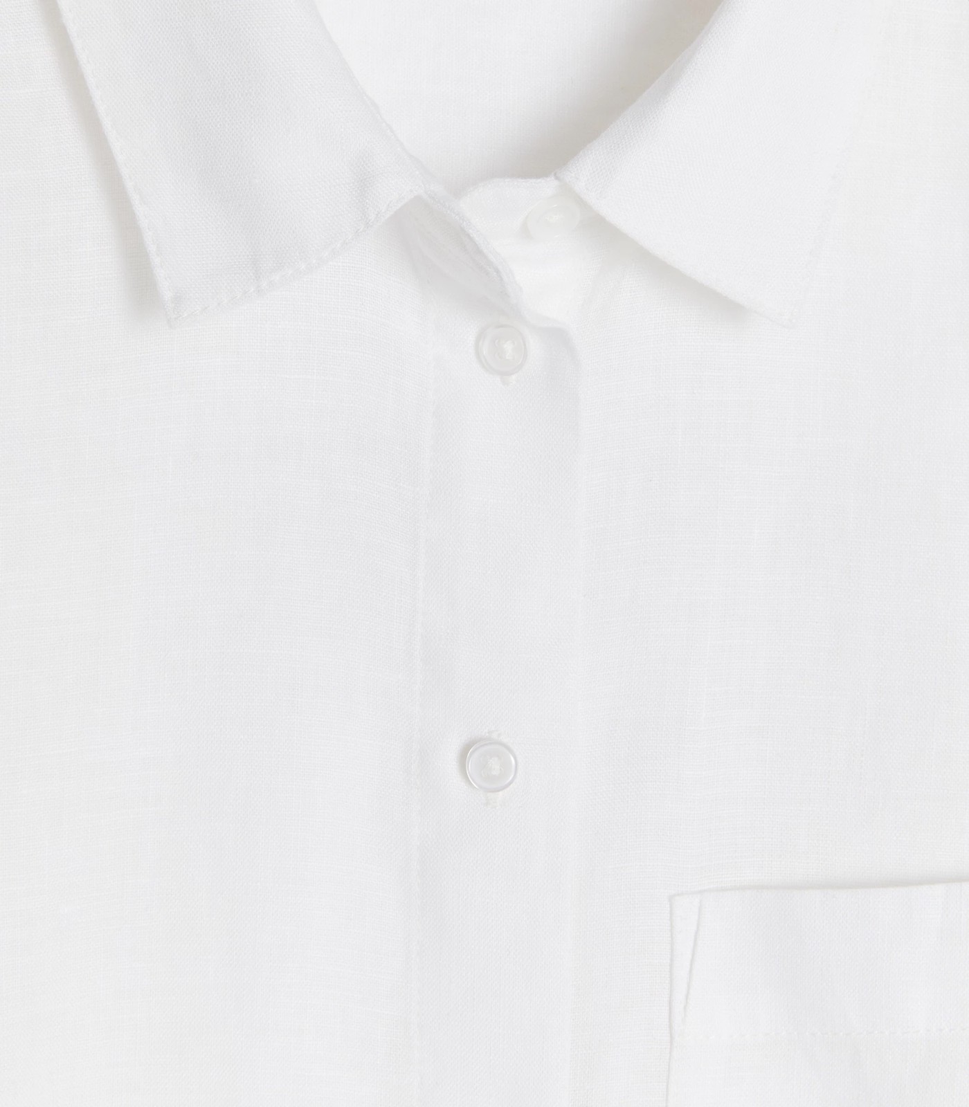European Linen Long Sleeve Shirt - White | Target Australia