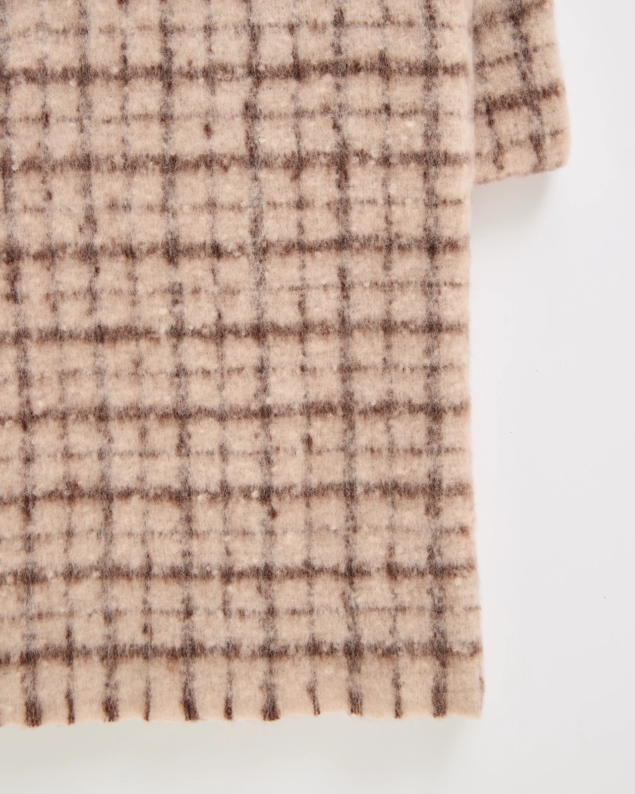 Brushed Mini Check Scarf 2 of 2