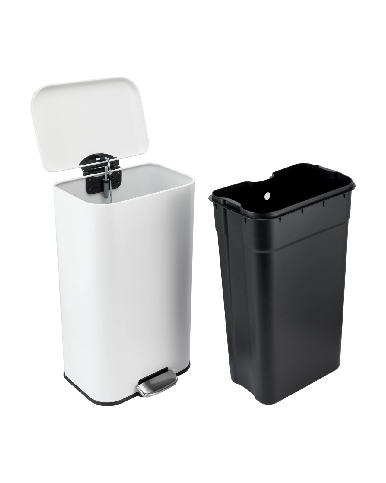 Anko 30L Pedal Bin - White 4 of 6