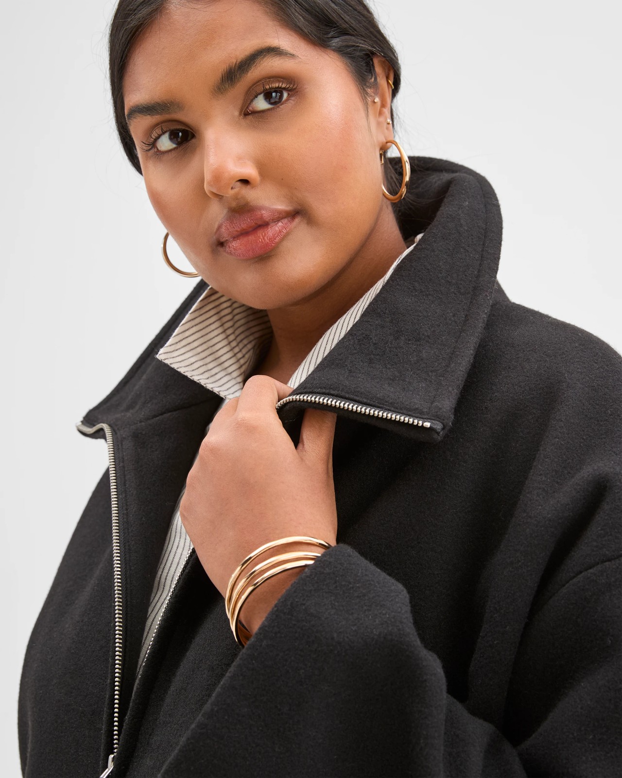 Plus Size Zip Through Jacket 4 of 6