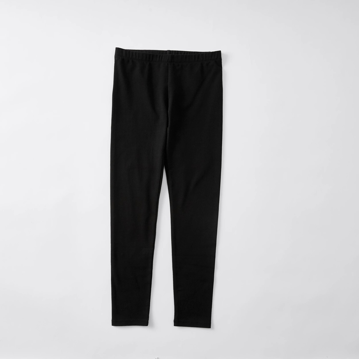 Organic Cotton Long Length Leggings - Black 4 of 4