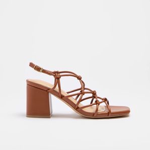 Womens Strappy Mid Heel - Sarry