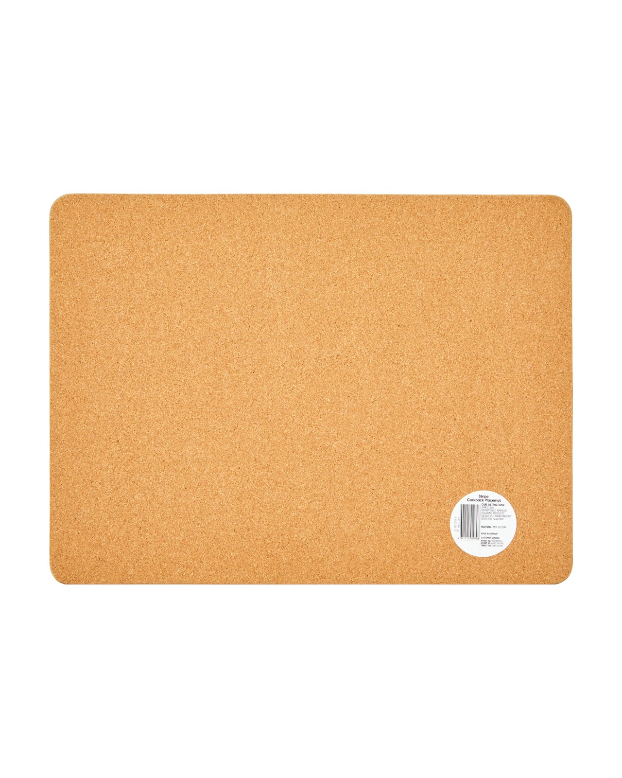 Anko Stripe Corkback Placemat - Mocha 3 of 3