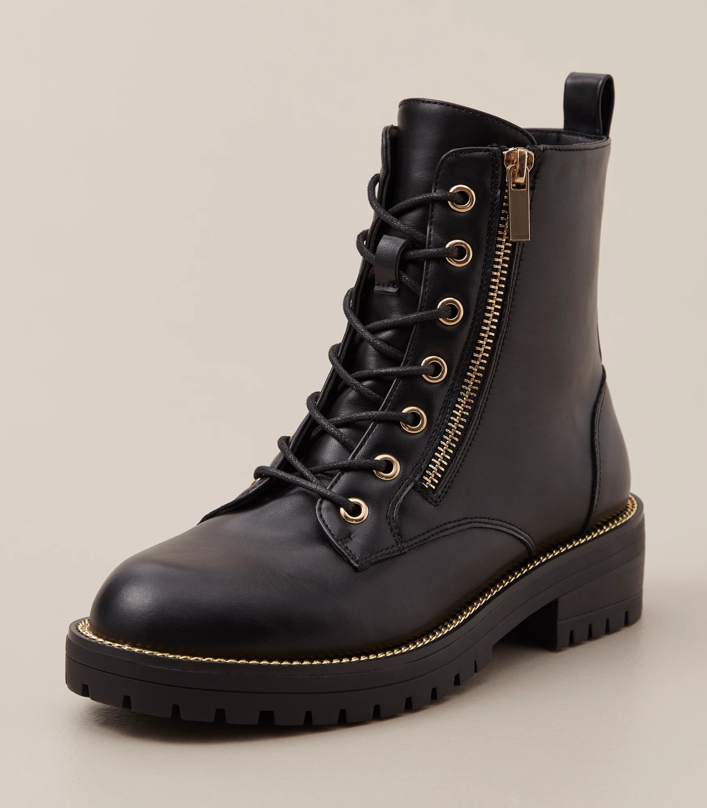 Black combat boots target online