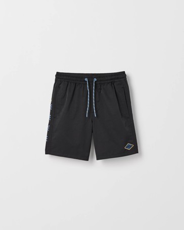 Elastic Waist Swim Boardshorts