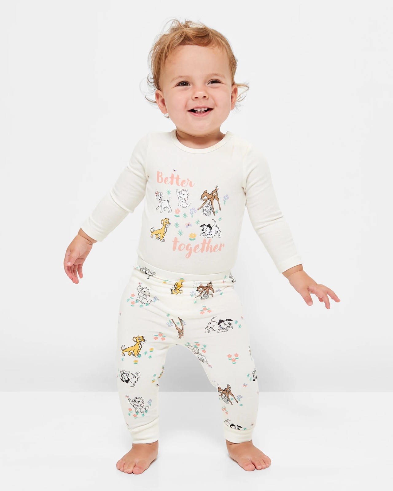 Baby Disney Bodysuit and Leggings 3 Piece Set Better Together Target Australia