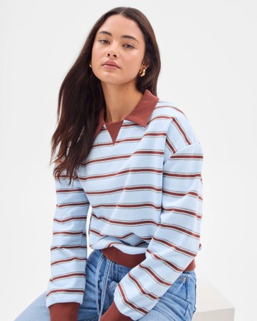 Australian Cotton Blend Rugby Top - Lily Loves