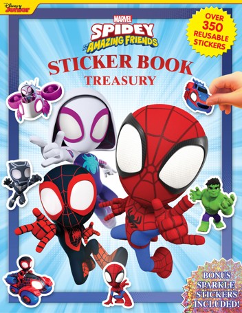 Sticker Book Treasury: Disney Junior Marvel Spidey and His Amazing Friends - Book