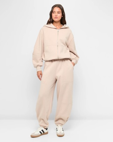 Slouchy Barrel Leg Trackpants - Lily Loves
