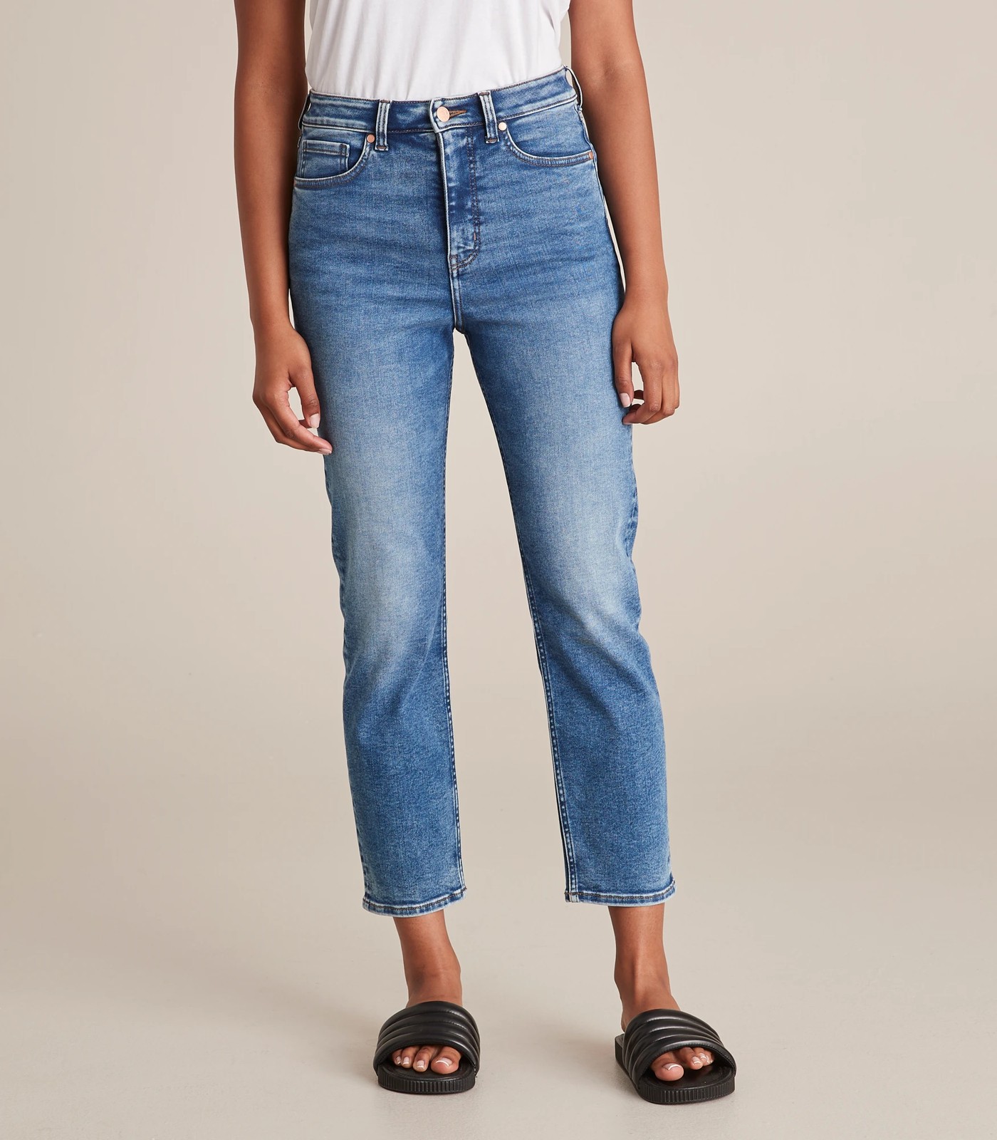 Straight leg hot sale jeans target