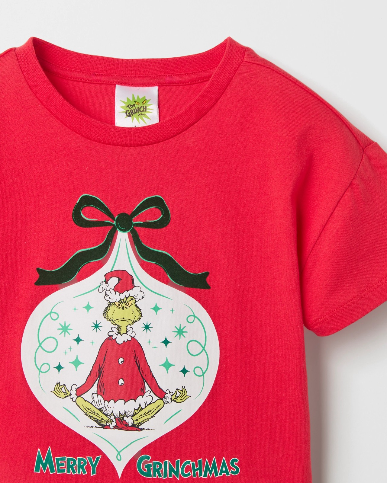 Licensed The Grinch Australian Cotton Event Christmas T-Shirt 2 of 2