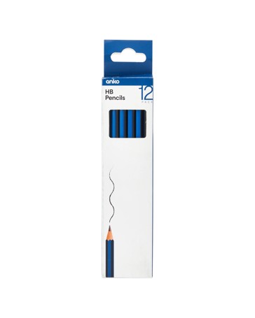 Anko 12 Pack HB Pencils