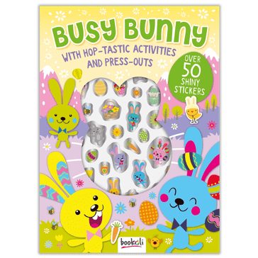 Puffy Sticker Windows: Busy Bunny Sticker & Activity