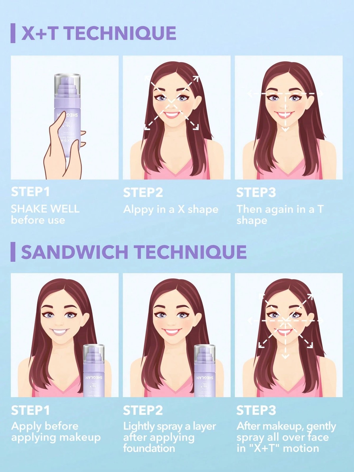 SHEGLAM Lock'd In Setting Spray 5 of 6