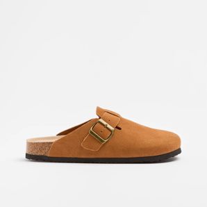 Mens Leather Moulded Cork Clog - Sondo product image