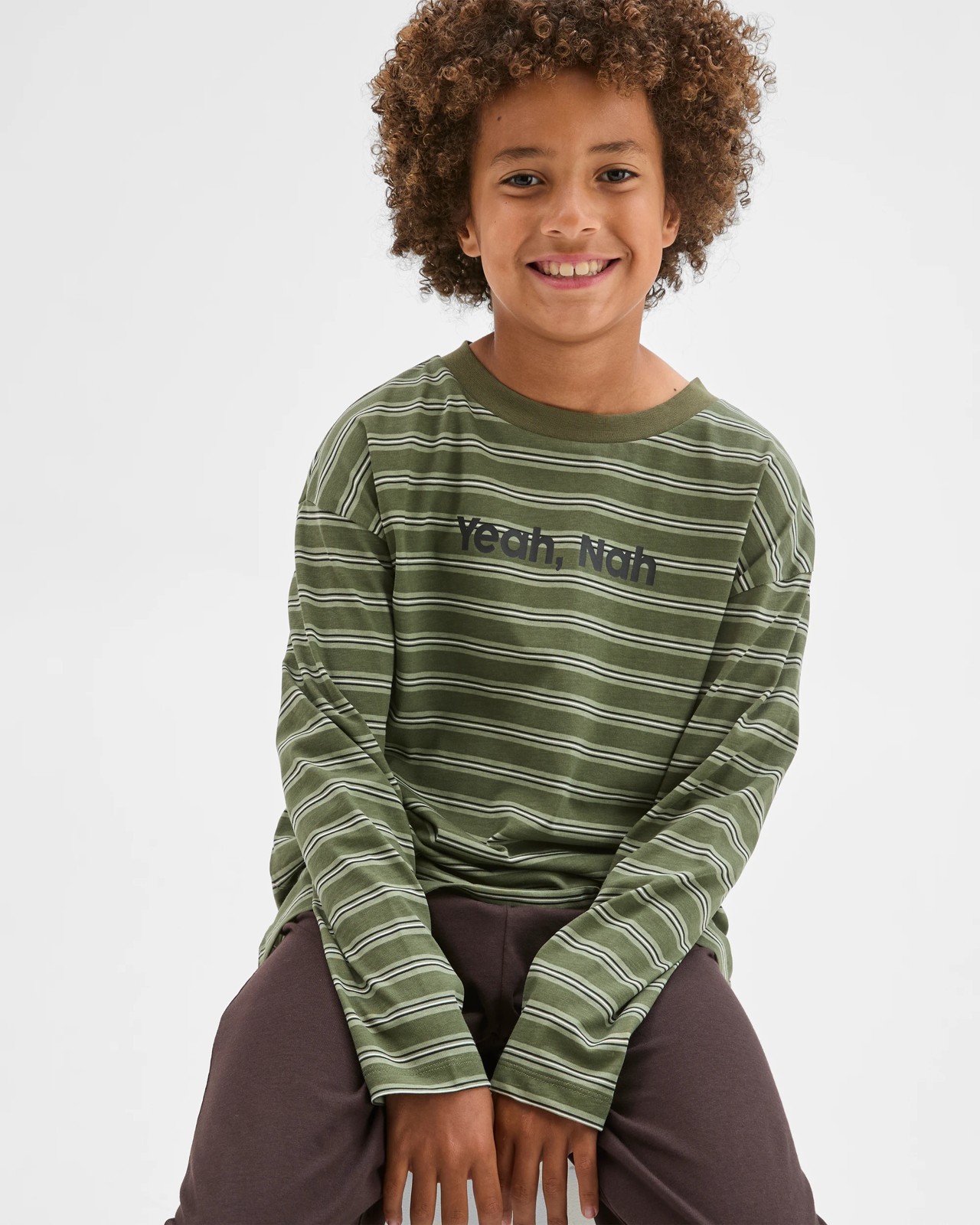 Australian Cotton Older Boys Oversized Knit Pyjama Set 3 of 6