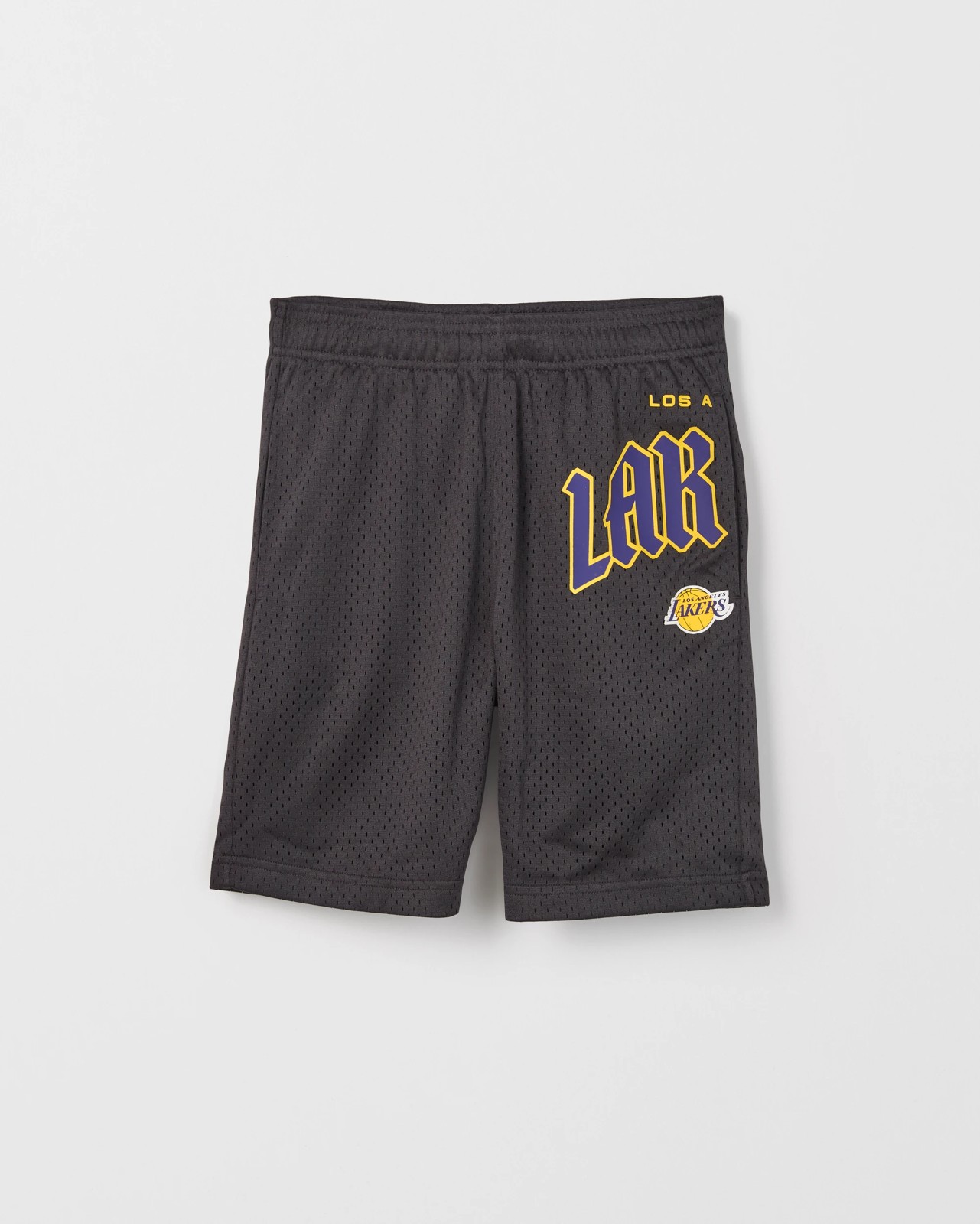 NBA Knee Length Mesh Shorts - Black 6 of 6