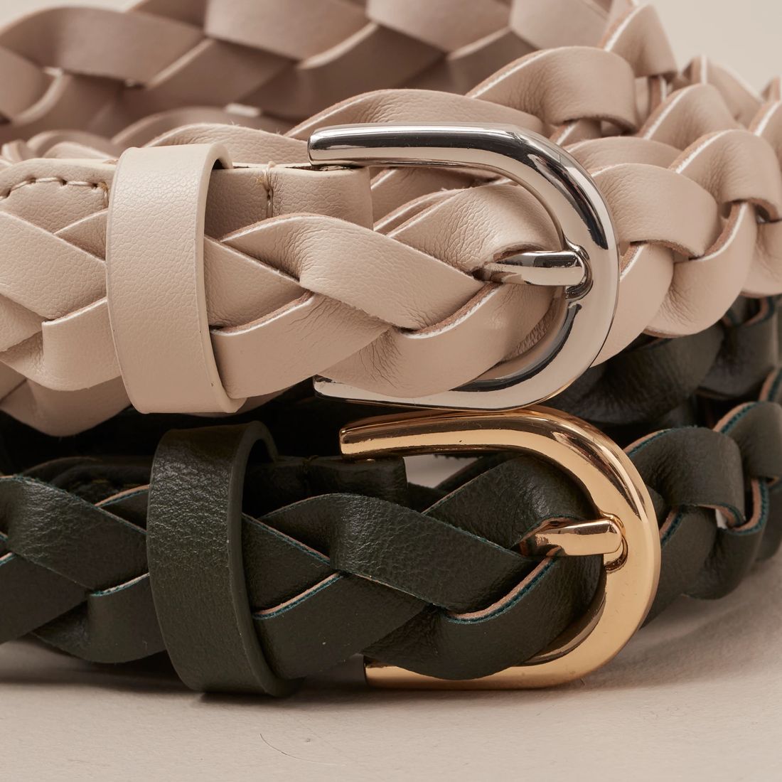 2 Pack Waist Plait Belts Target Australia