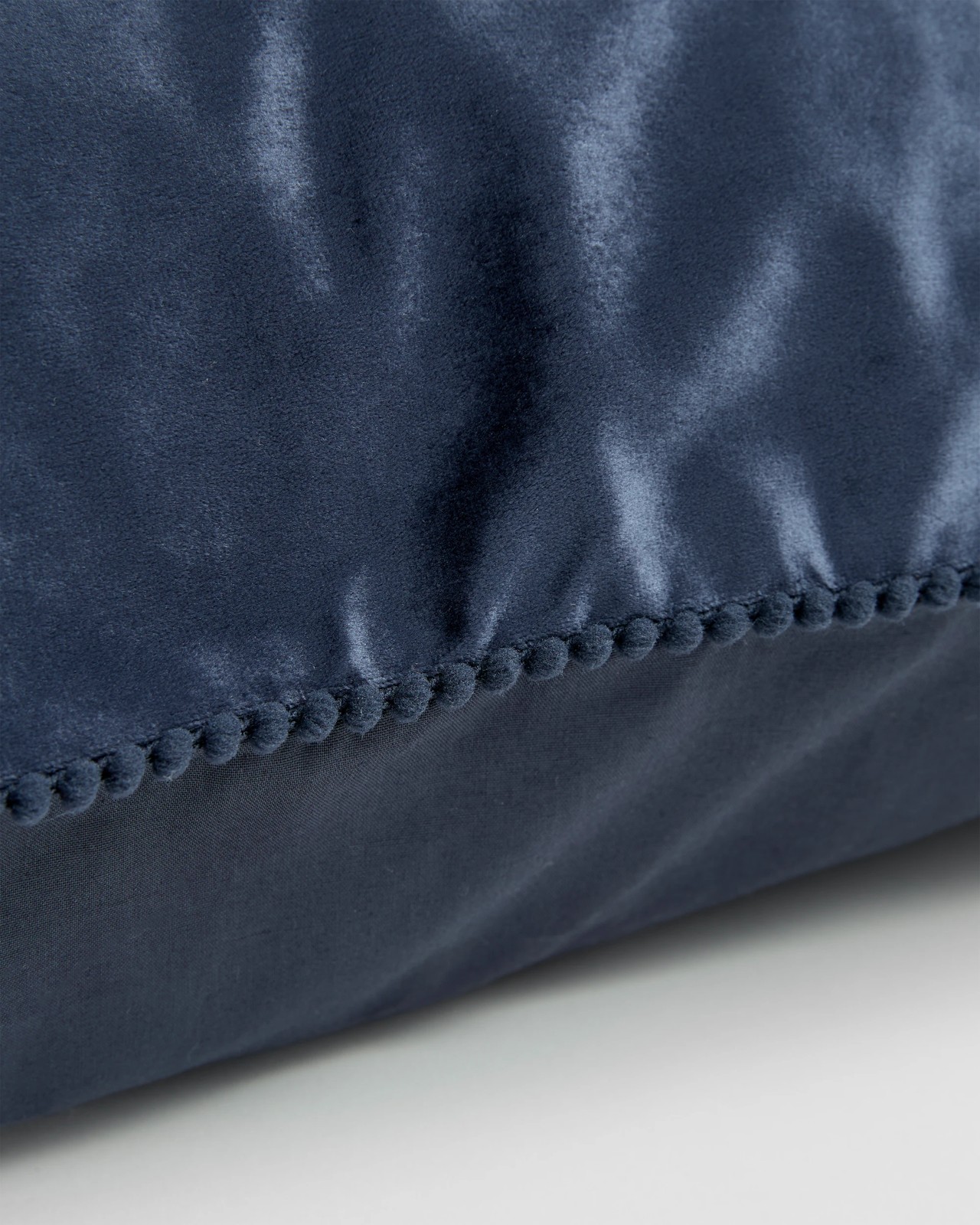 Lacy Velvet European Pillowcase - Blue Nights 2 of 3