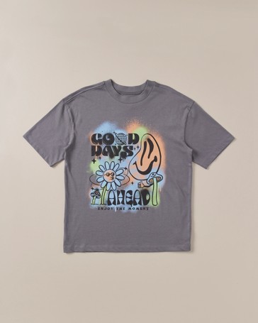 Graphic Print Oversized T-shirt