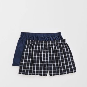 Maxx Plus Size 2 Pack Woven Boxer Shorts product image