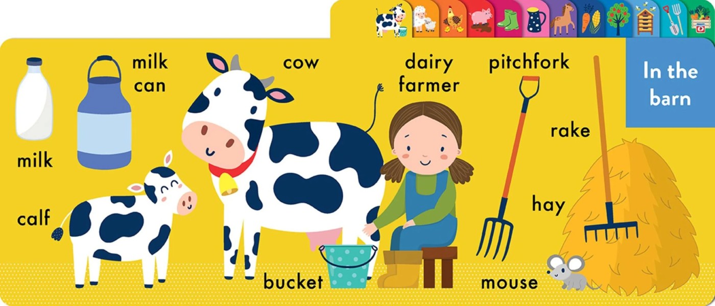 My First Tabbed Book of On The Farm - Book 3 of 3