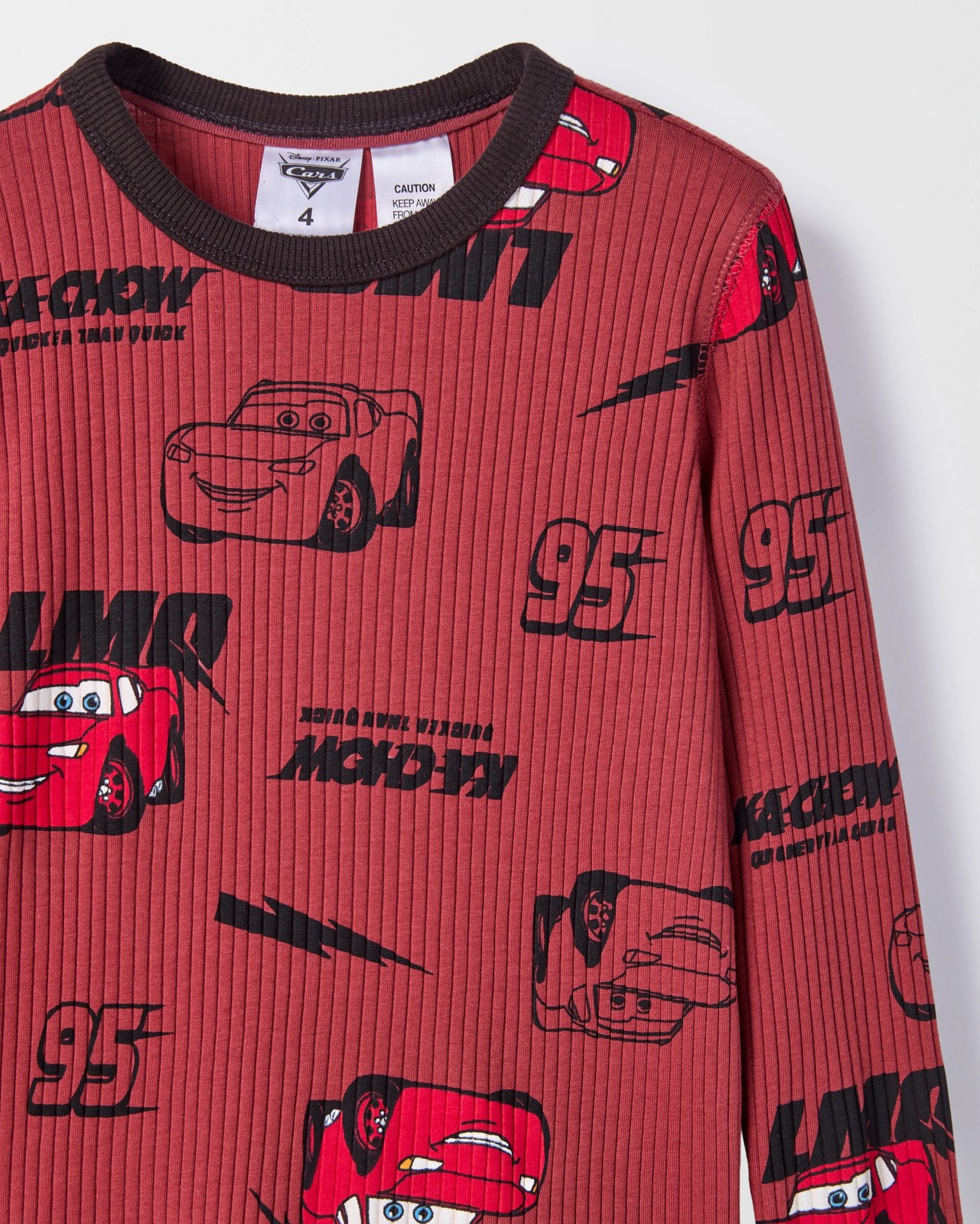 Disney Cars Australian Cotton Younger Boys Knit Pyjama Set 2 of 3