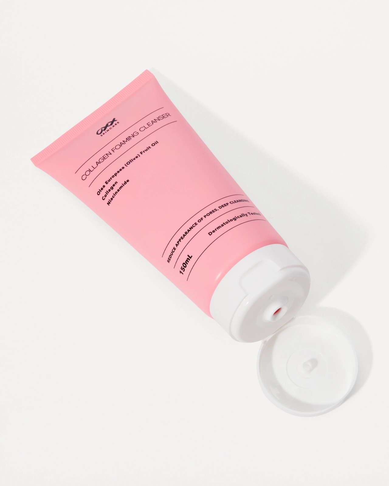 OXX Skincare Collagen Foaming Cleanser 150ml - Olea Europaea (Olive) Fruit Oil - Collagen and Niacinamide 2 of 3