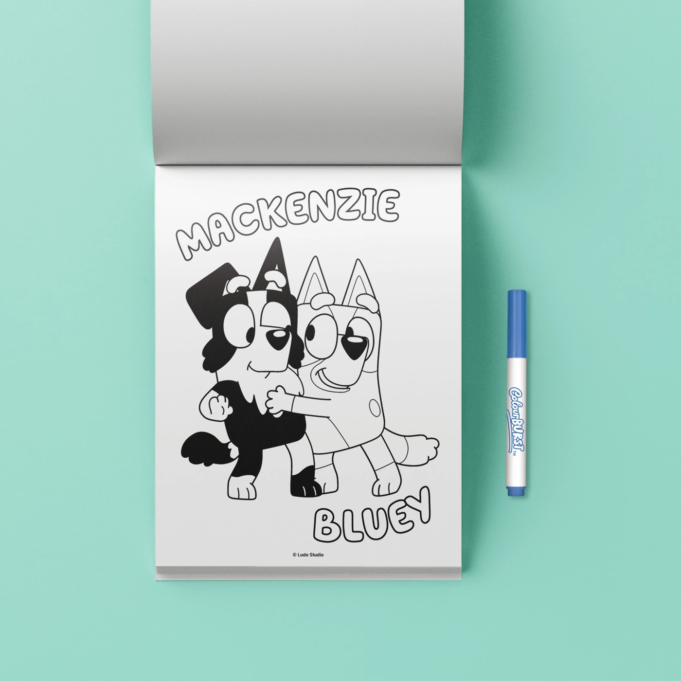 INKredibles Bluey Mess-Free ColourBurst Activity Kit - Book 5 of 5