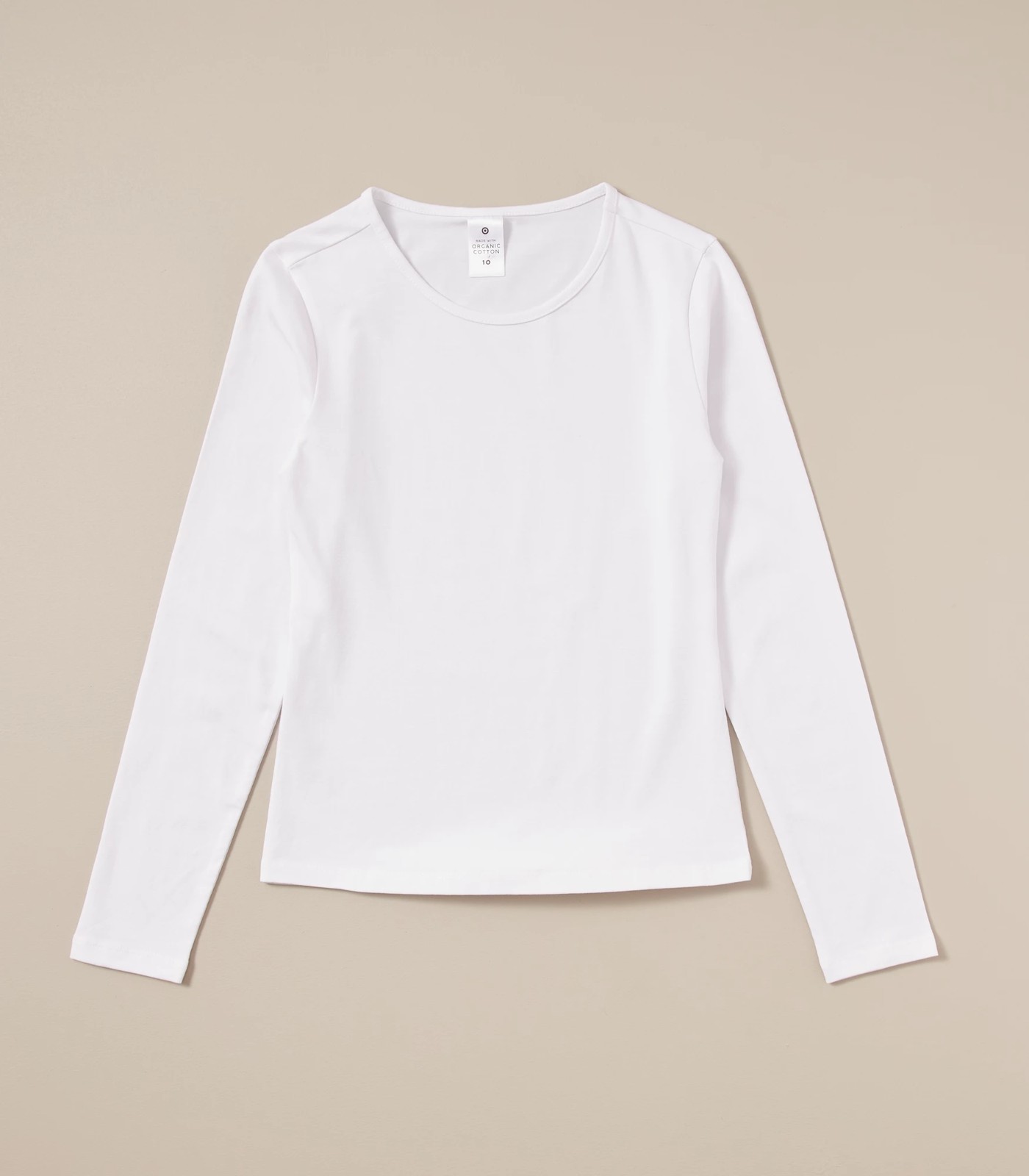 White Long Sleeve Top : Target