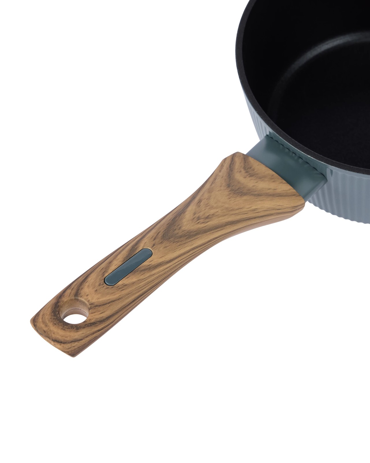 Anko 16cm Linear Wood Look Saucepan 3 of 6