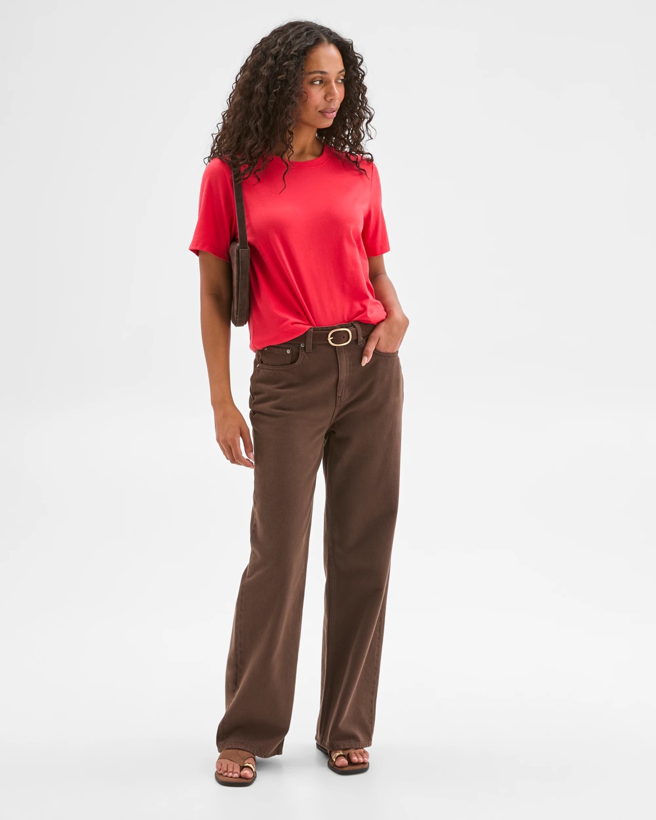 Australian Cotton Classic T-Shirt - True Red 2 of 6