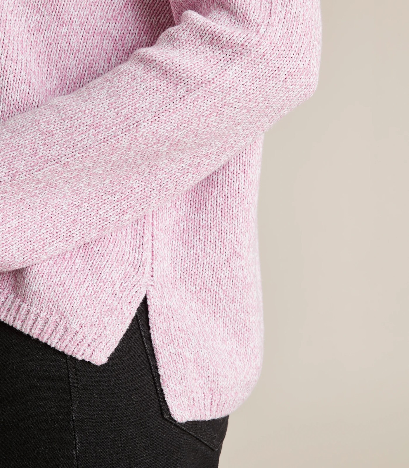 Australian Cotton Deep V-Neck Jumper 4 of 6