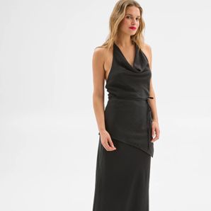 Fit and Flare Midi Skirt - Lily Loves