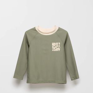 Real Madrid Long Sleeve Swim Rash Vest thumbnail 2