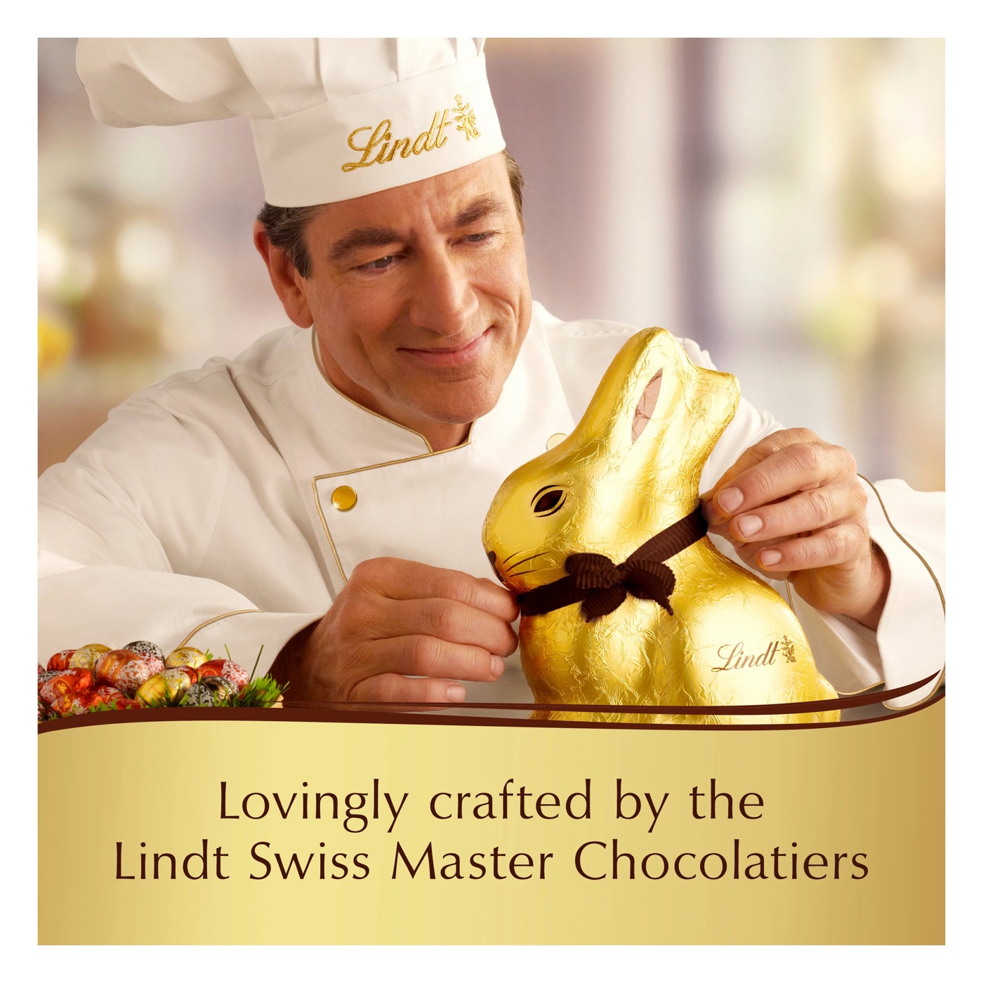 Lindt Dark Chocolate Gold Bunny 100g 4 of 6