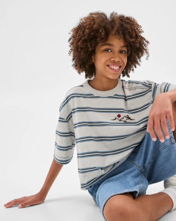 Australian Cotton Stripe T-Shirt