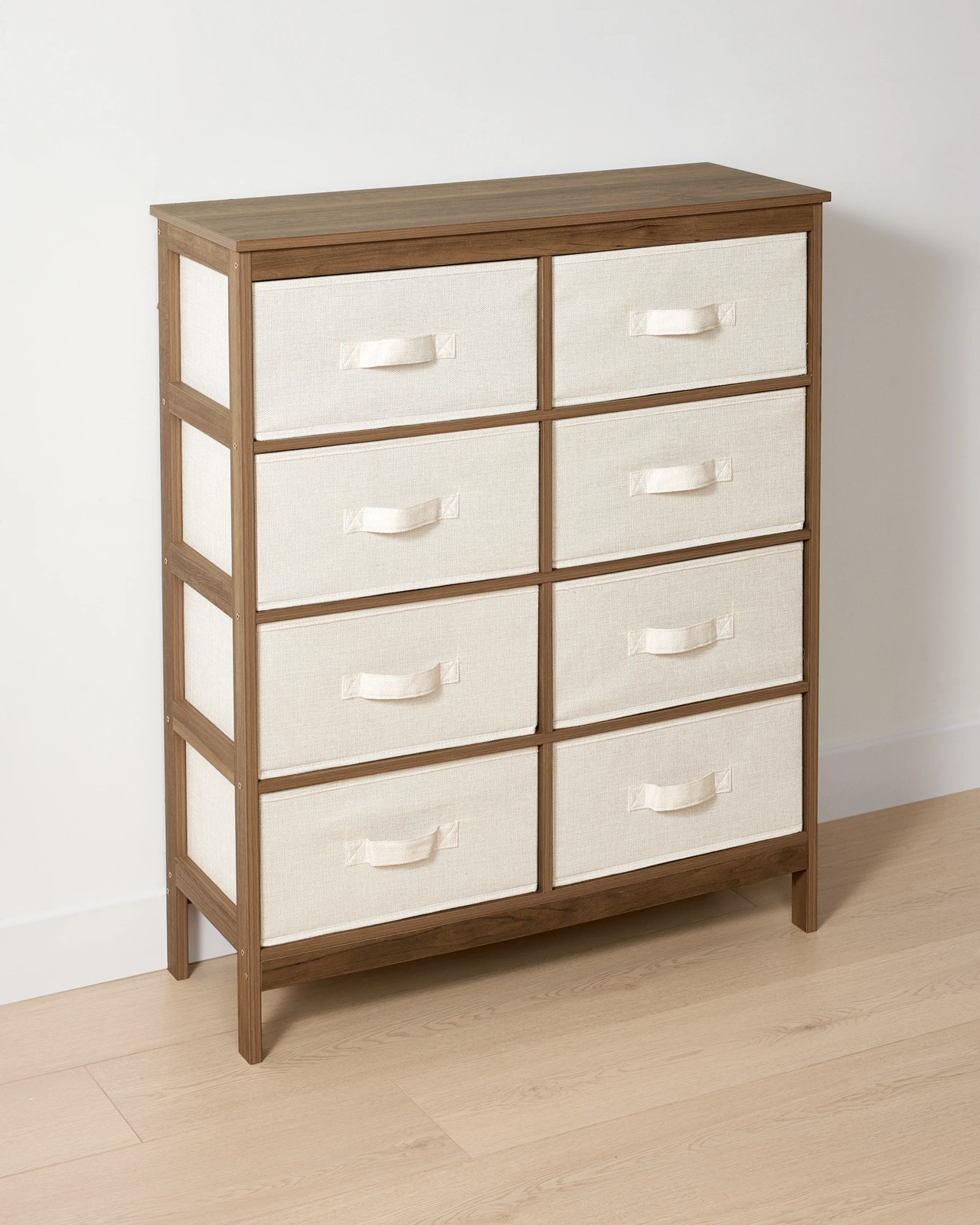 Anko 8 Drawer Walnut Look Chest 2 of 5