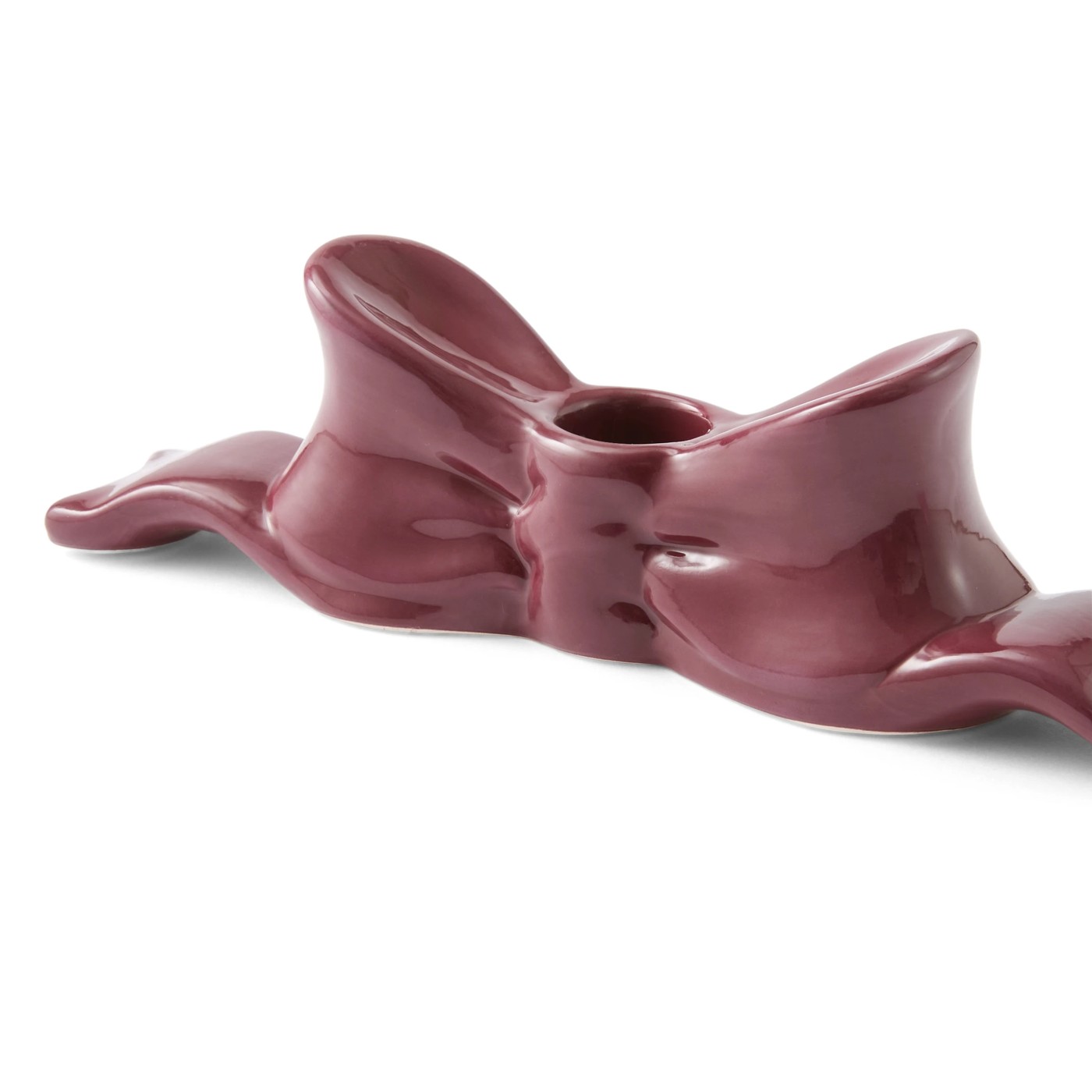 Anko Christmas Bow Taper Candle Holders 5 of 5