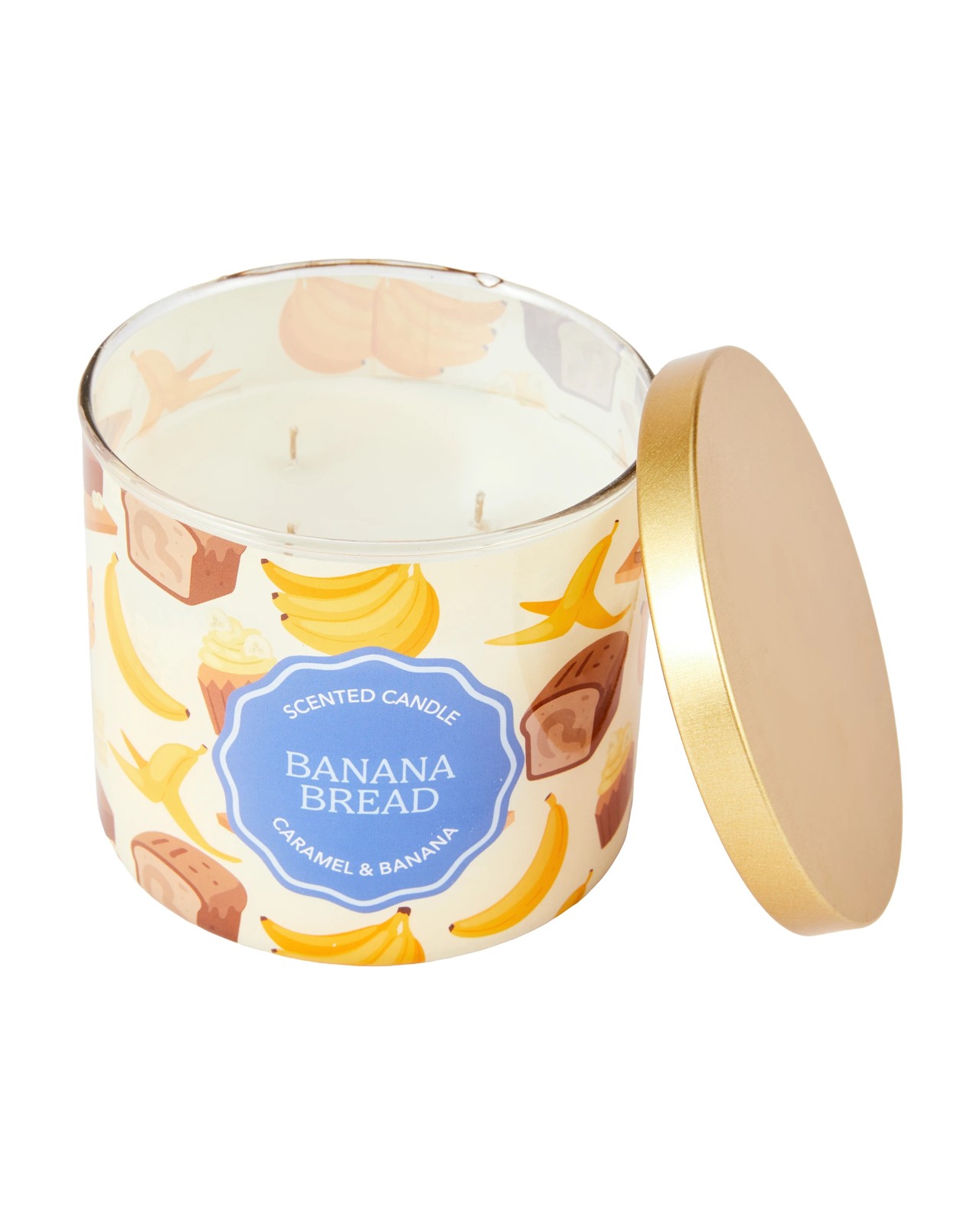 Anko Graphic Banana Bread Candle 4 of 5