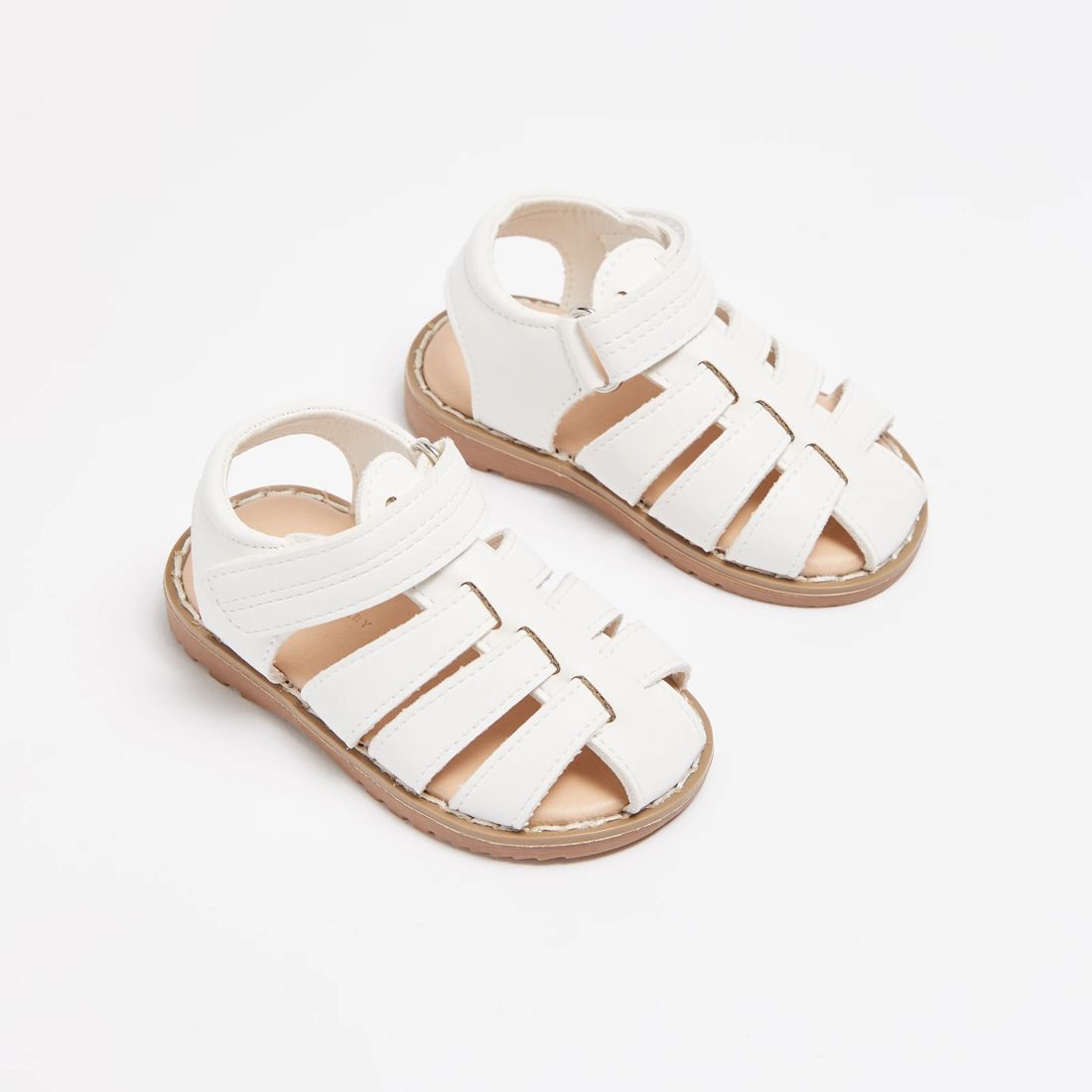 Baby Fisherman Sandals White Target Australia