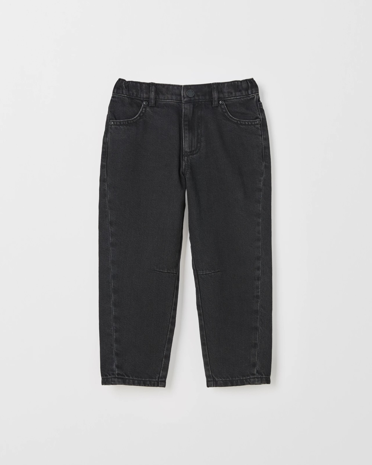 Straight Leg Denim Jeans - Blackwash 4 of 5