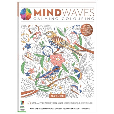 Mindwaves Calming Colouring: Nature