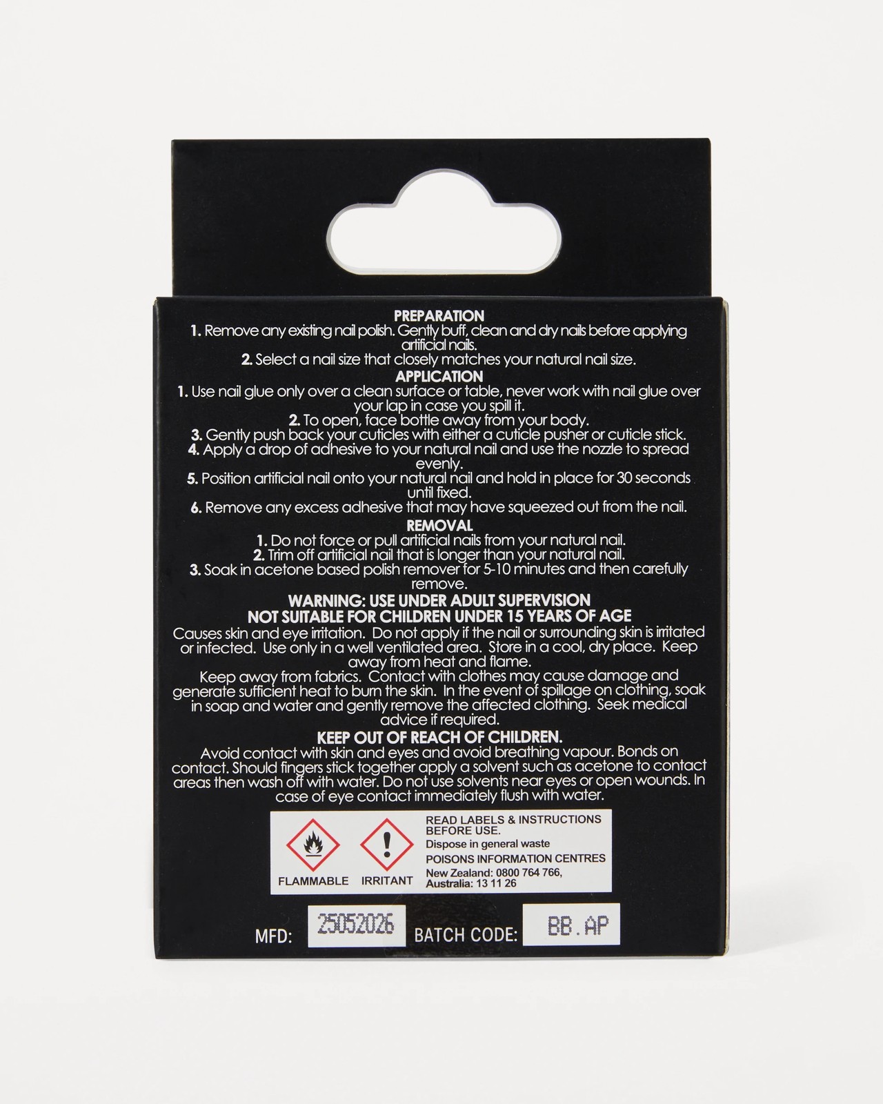 OXX Beauty 24 Pack Artificial Nails with Adhesive, Stiletto Shape - 3D Mermaid 4 of 4