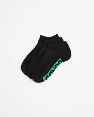 Bonds 3 Pack Australian Cotton Blend Cushioned Low Cut Socks