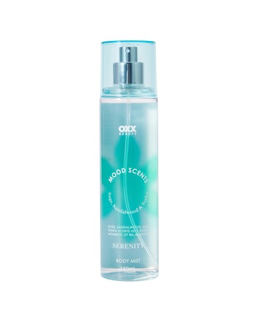 OXX Fragrance Mood Scents Serenity Body Mist 150ml, Sage - Sandalwood and Tonka Scents