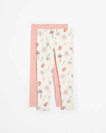 Australian Cotton Leggings 2 Pack