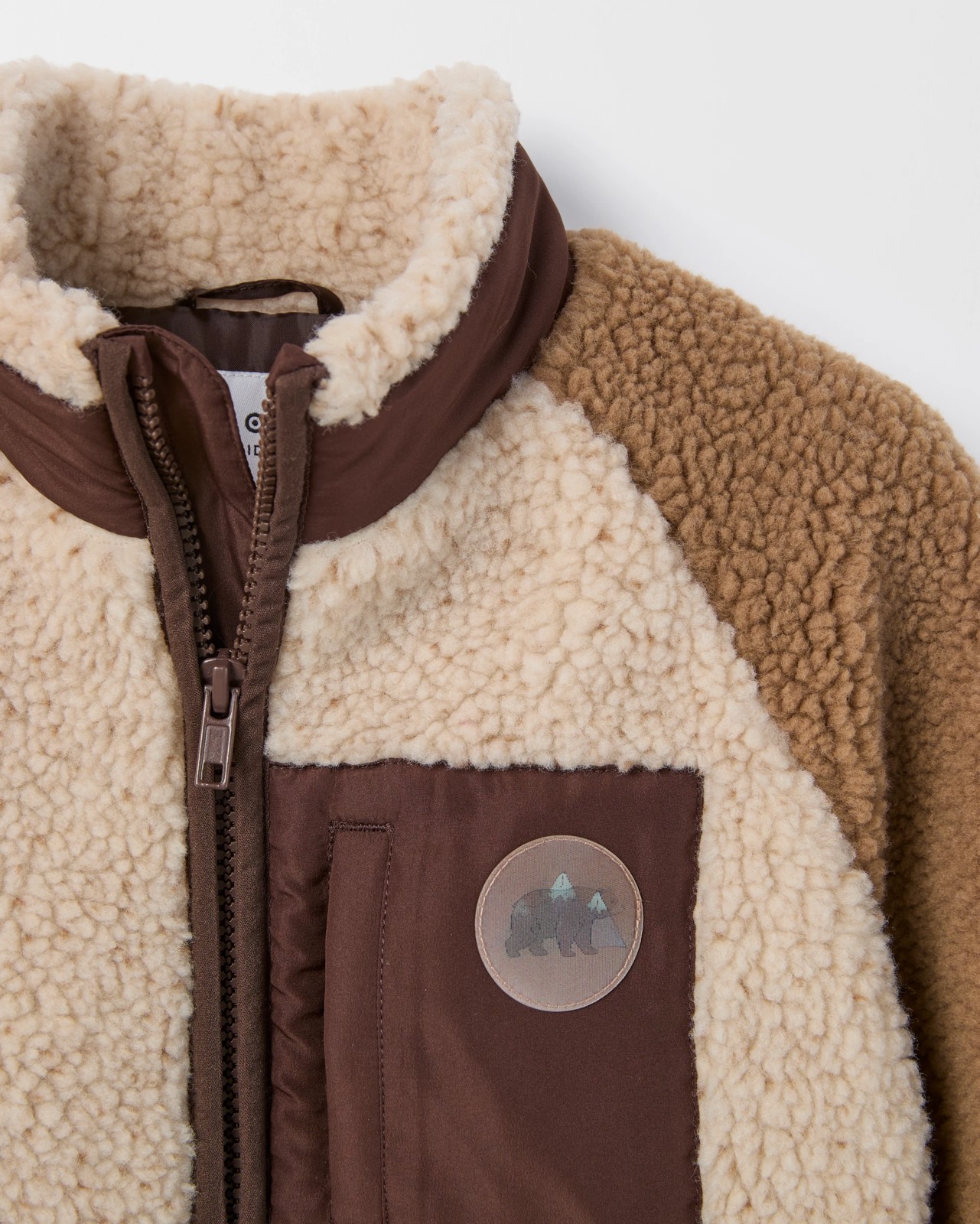 Teddy Fleece Zip Through Sweat Top 2 of 2